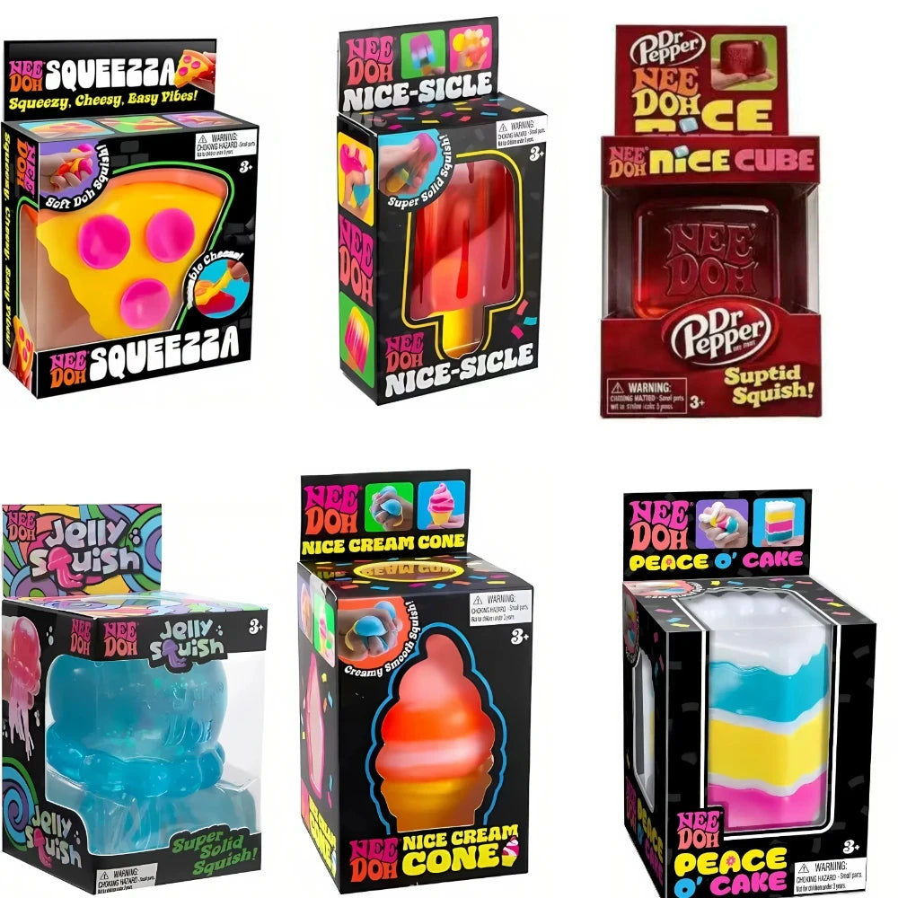 NeeDoh Nice Cube Squishy Stress Relief Object