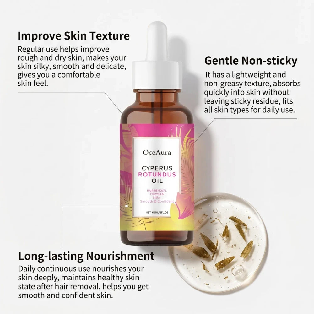Cyperus Rotundus Hair Removal Care Oil